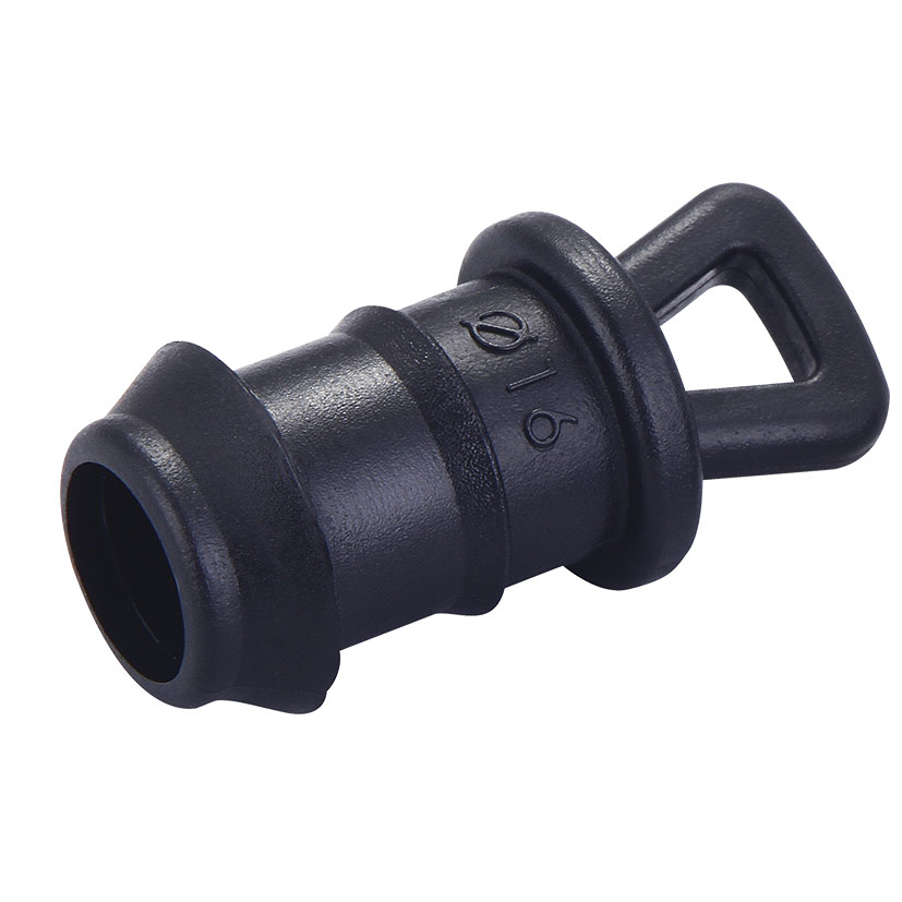 Distribución y tomas de agua AQUA Control. Set 4 tapón final 16 mm 4 unidades