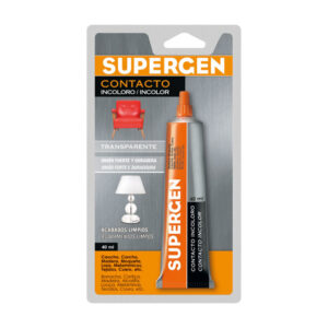 Adhesivo cola contacto SUPERGEN Incoloro 40 ml