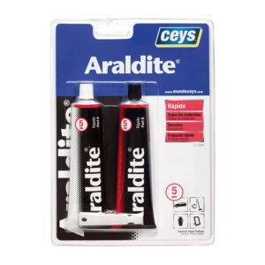 Adhesivo CEYS Araldit rápido profesional  75 + 75 ml