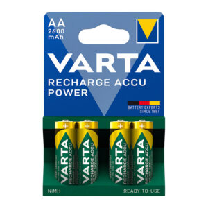Pila recargable AA (LR6) Blíster 4 pilas VARTA Power (Envase completo)