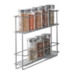 Especiero deslizante 2 estantes METALTEX "In&out"