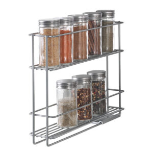 Especiero deslizante 2 estantes METALTEX "In&out"