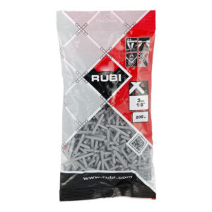 Crucetas forma "T"  RUBI 3 mm plástico gris