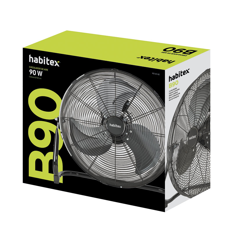 Ventilador-circulador aire HABITEX B90 - Imagen 2