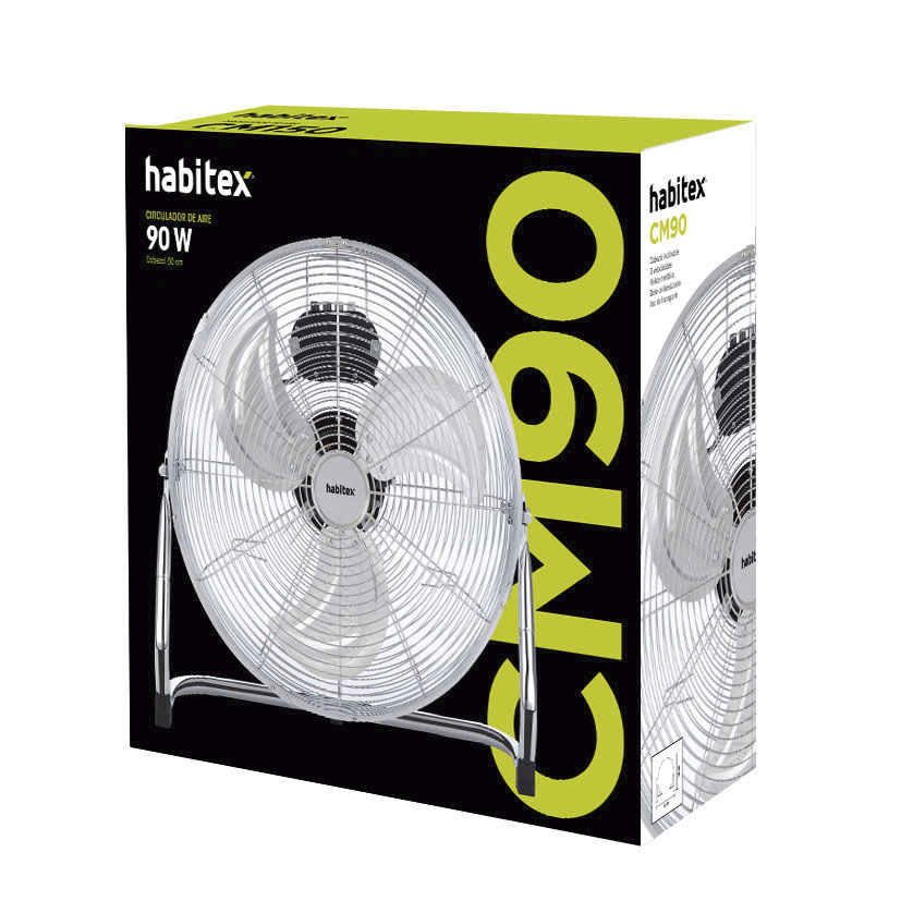 Ventilador-circulador aire HABITEX CM90 - Imagen 3