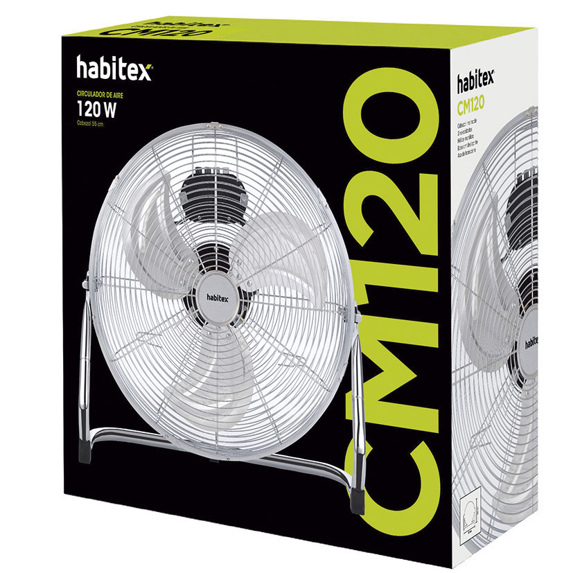 Ventilador-circulador aire HABITEX CM120 - Imagen 3