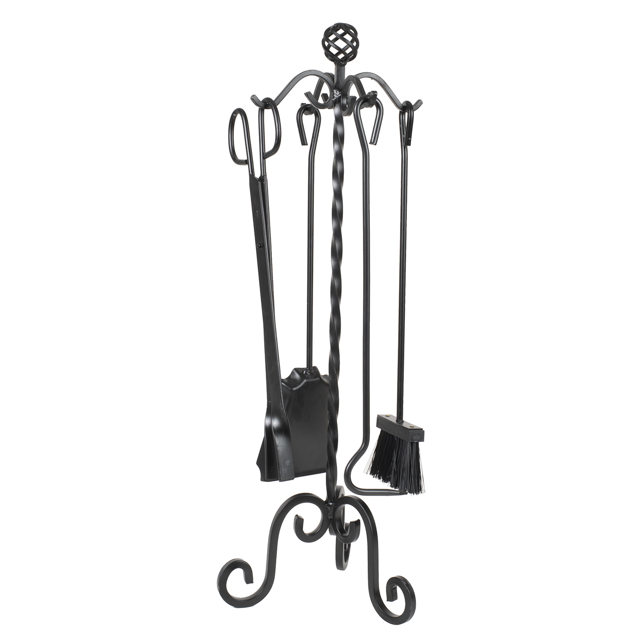 Juego de 4 accesorios FLORES CORTÉS chimenea Gaudí