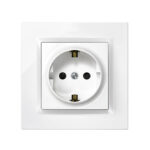 Base enchufe empotrable SIMON S10 Blanco
