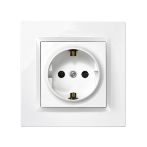 Base enchufe empotrable SIMON S10 Blanco