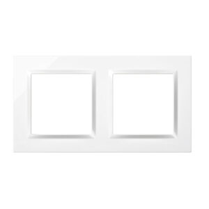 Marco 2 elementos empotrable SIMON S10 Blanco
