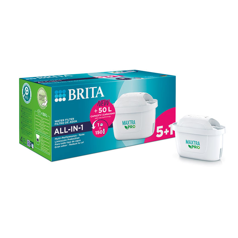 Pack 5+1 cartucho BRITA Maxtra Pro All in one