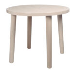 Mesa de resina redonda RESOL Tossa Arena