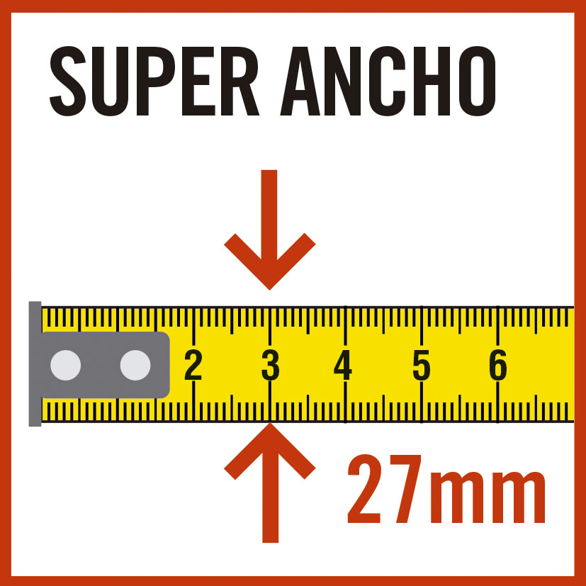 Flexómetro RATIO Grip Pro 10 m x 27 mm - Imagen 5