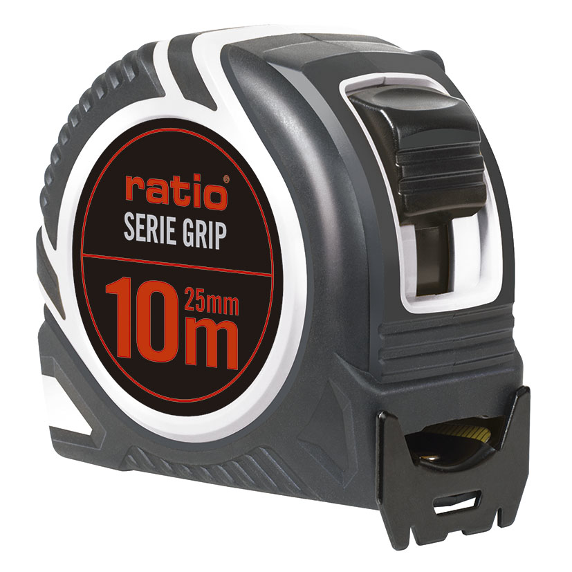 Flexómetro RATIO Serie Grip 10 m x 25 mm - Imagen 2