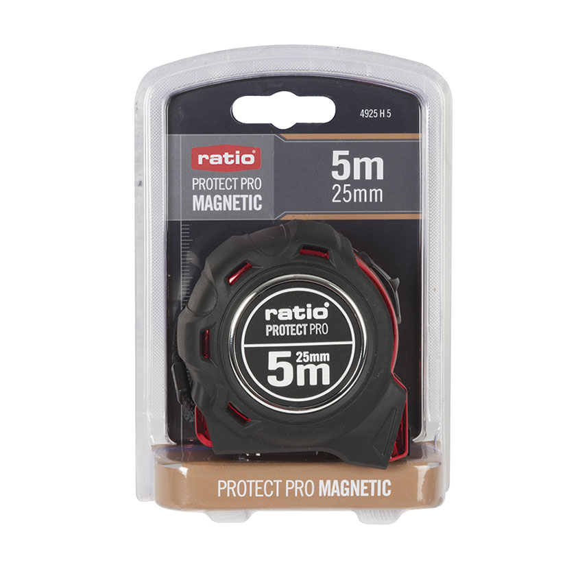 Flexómetro RATIO PROTECT PRO MAGNETIC 5 m x 19 mm - Imagen 3