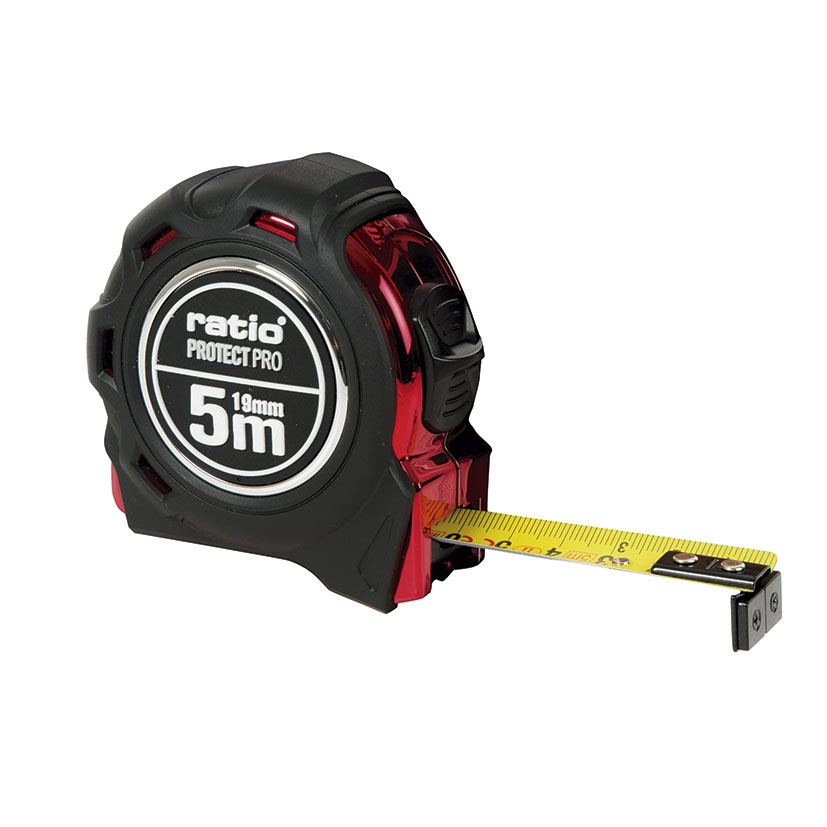 Flexómetro RATIO PROTECT PRO MAGNETIC 5 m x 19 mm
