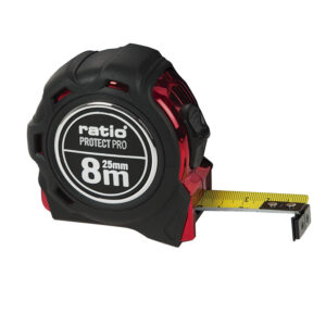 Flexómetro RATIO PROTECT PRO MAGNETIC 8 m x 25 mm