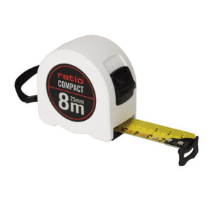 Flexómetro RATIO COMPACT 8 m x 25 mm