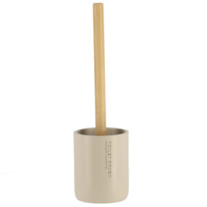 Escobillero poli resina Bambú Beige