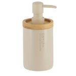 Dosificador jabón poli resina Beige