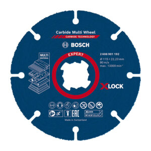 Disco multimaterial BOSCH ExpertCarbide MultiWheel X-Lock