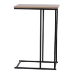 Mesa auxiliar madera natural 40x26xh.58 cm.