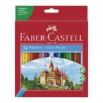 Caja 24 lápices colores FABER CASTELL