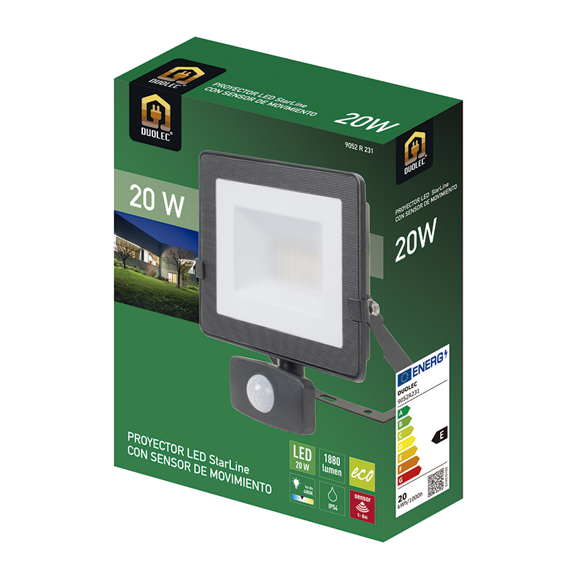 Foco proyector exterior LED DUOLEC Star Line 20W 1880 lm - Imagen 3