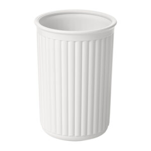 Vaso TATAY serie Baobab blanco pergamon