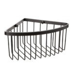 Cesta rinconera baño TATAY Aluminium Black