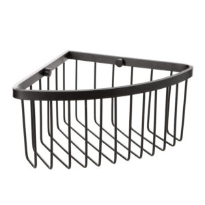 Cesta rinconera baño TATAY Aluminium Black