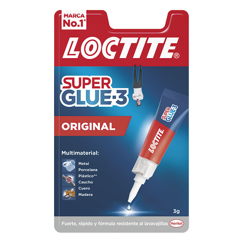 Loctite Super Glue 3 Original Adhesivo instantáneo 3gr