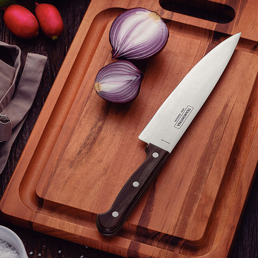 Cuchillo cocina TRAMONTINA Polywood 17 cm - Imagen 2