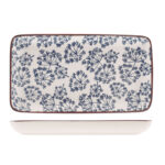 Fuente rectangular porcelana PENGO Seta. (Envase completo)