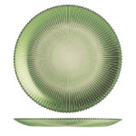 Plato llano 21 cm vajilla PENGO Groove. (Envase completo)