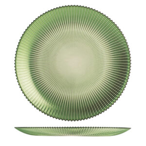 Plato llano 21 cm vajilla PENGO Groove. (Envase completo)