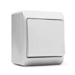 Pulsador estanco FAMATEL Pool 54 blanco