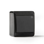 Pulsador estanco FAMATEL Pool 54 negro