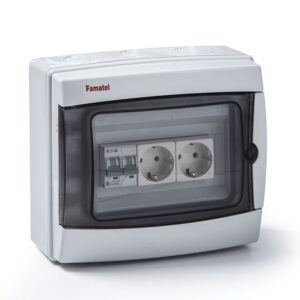 Armario industrial FAMATEL 2 tomas TTL+ magnetotérmico