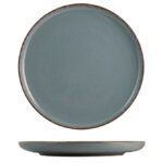 Plato llano porcelana PENGO Serie Pearl 4 unidades