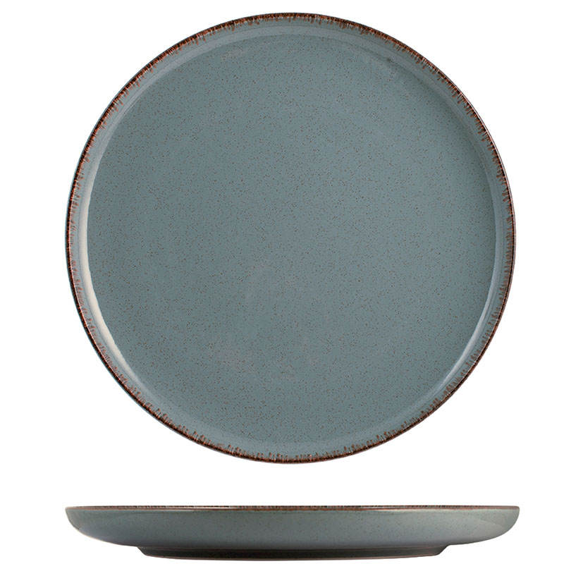 Plato llano porcelana PENGO Serie Pearl 4 unidades