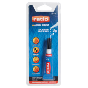 Adhesivo RATIO instantáneo universal 3 gr