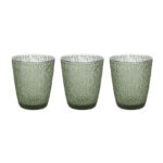 Vaso TOGNANA Davor verde Pack 3 Uds. (Envase completo)