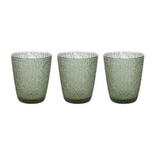 Vaso TOGNANA Davor verde Pack 3 Uds. (Envase completo)