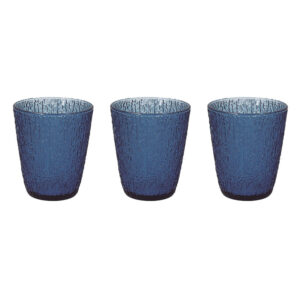 Vaso TOGNANA Davor azul Pack 3 Uds. (Envase completo)