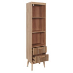 Mueble auxiliar columna 2 cajones Modelo Klaus