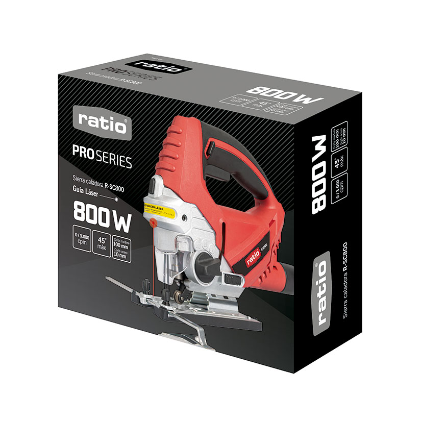 Sierra caladora RATIO ProSeries R-SC800 - Imagen 3
