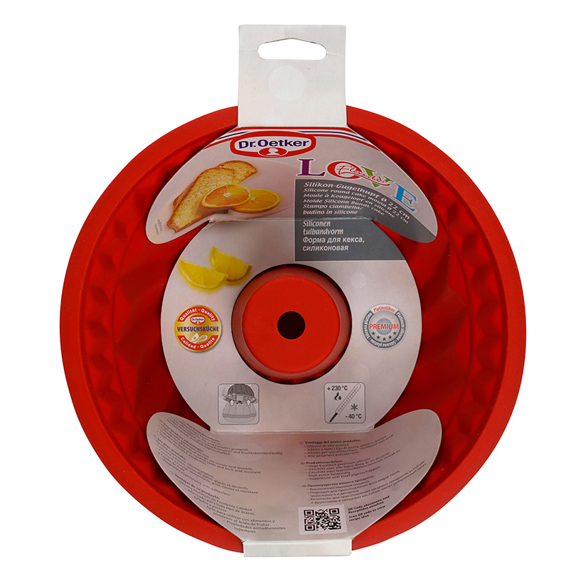 Molde silicona Bundt GUARDINI 22 cm Serie Dr Oetker - Imagen 4