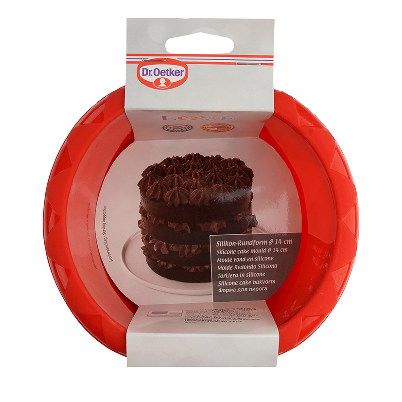 Molde silicona redondo FACKELMAN 16 cm Serie Dr Oetker - Imagen 4