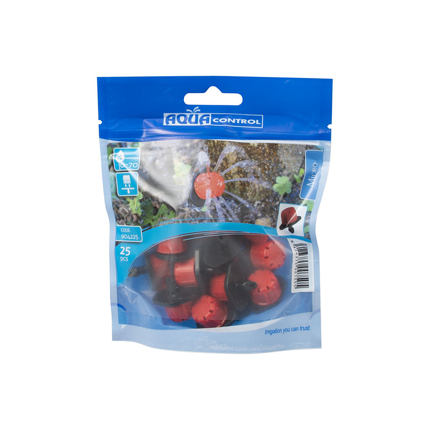 Goteros y difusores AQUA CONTROL Set 25 regulable 0-60 l/h - Imagen 3